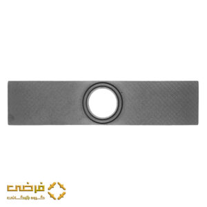 کفشور خطی مشبک آلومینیومی درب استیل دو حالته 30 سانتی سارانیک کد TD404