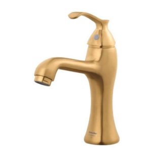 شیر روشویی ثابت شودر مدل کلاسیک طلا مات