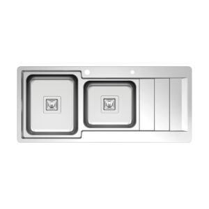 سینک ظرفشویی میکس پلاس مدل 8061S45