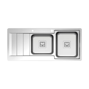 سینک ظرفشویی میکس پلاس مدل 8061S45